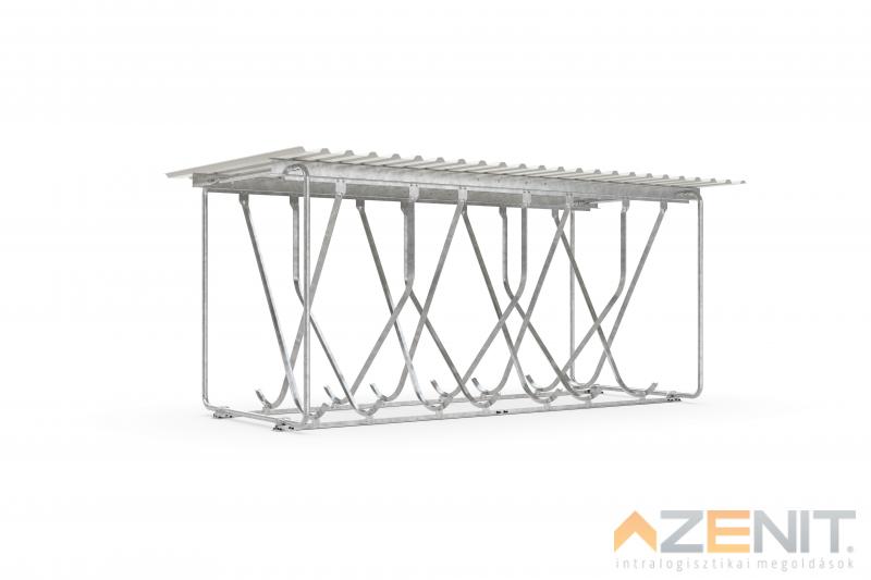 Fedett kerékpártároló AMSTERDAM A522 kétoldalas típus